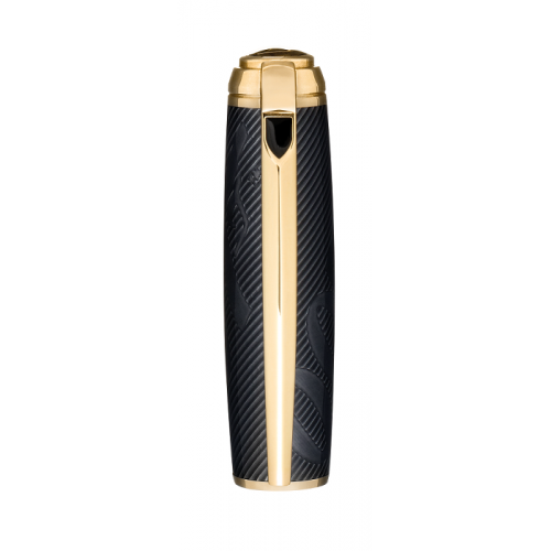 ST Dupont Limited Edition - James Bond 007 - Black & Yellow Gold Roller Pen